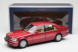 Mercedes S500 W140 Rouge Metallic Norev 1:18 183579 Métal — image 8 sur 8