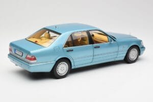 Mercedes S500 W140 Turquoise Métallisé Norev 1:18 183561 Métal — image 3 sur 8