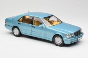 Mercedes S500 W140 Turquoise Métallisé Norev 1:18 183561 Métal — image 6 sur 8
