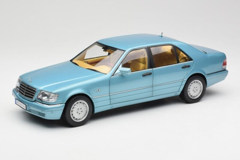 Mercedes S500 W140 Turquoise Métallisé Norev 1:18 183561 Métal