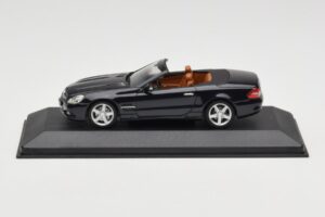 Mercedes SL R230 Noir Minichamps 1:43 B66961922 Métal