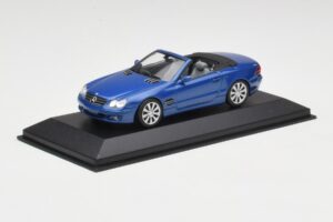 Mercedes SL R230 Tanzanite Bleu Minichamps 1:43 B66962250 Métal — image 2 sur 4