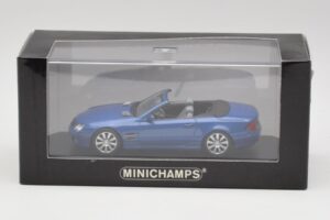Mercedes SL R230 Tanzanite Bleu Minichamps 1:43 B66962250 Métal — image 4 sur 4