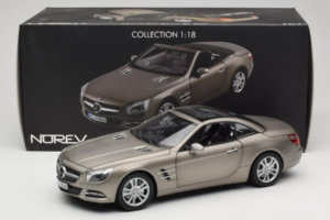 Mercedes SL500 R231 Dark Grey Matt Norev 1:18 183590 Métal — image 9 sur 9