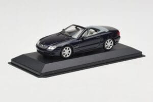 Mercedes SL500 R129 Dark Blue Metallic Minichamps 1:43 SL001 Métal — image 2 sur 4