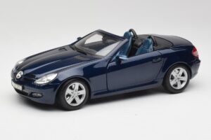 Mercedes SLK R171 Bleu Maisto 1:18 B66962190 Métal