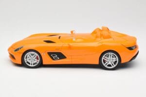 Mercedes SLR McLaren C199 Stirling Moss AMG Solarbeam Metallic Minichamps 1:18 100038400 Métal — image 4 sur 8