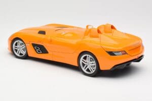 Mercedes SLR McLaren C199 Stirling Moss AMG Solarbeam Metallic Minichamps 1:18 100038400 Métal — image 7 sur 8