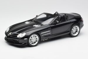 Mercedes SLR McLaren Roadster R199 Crystal Galaxit Noir Minichamps 1:18 B66961004 Métal