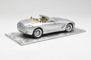Mercedes SLR Vision Roadster Liquid Argent Maisto 1:18 B66963208 Métal — image 3 sur 8