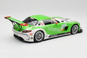 Mercedes AMG SLS C197 GT3 MS Racing #22 V. Sigacev / C. Stoll ADAC GT Masters 2011 Minichamps 1:18 151113102 Métal — image 2 sur 6