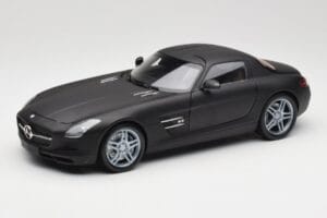 Mercedes SLS AMG C197 Matte Black Minichamps 1:18 100039027 Métal