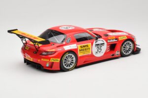 Mercedes SLS AMG GT3 #35 T. Heyer / T. Jager 24 Hours of Spa 2011 Minichamps 1:18 B66960196 Métal — image 2 sur 6