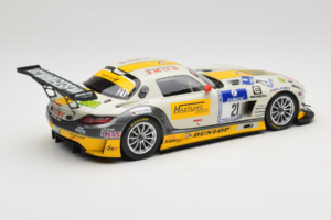 Mercedes SLS AMG GT3 #21 Rowe Racing M. Hartung / N. Heyer ADAC 24 Hours Nurburgring 2013 Minichamps 1:18 151133121 Métal — image 2 sur 6