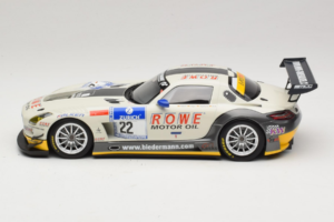 Mercedes SLS AMG GT3 #22 Rowe Racing R. Graf / M. Seyffarth ADAC 24h Nurburgring 2012 Minichamps 1:18 151123122 Métal — image 3 sur 6