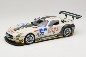 Mercedes SLS AMG GT3 #22 Rowe Racing R. Graf / M. Seyffarth ADAC 24h Nurburgring 2012 Minichamps 1:18 151123122 Métal