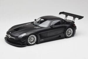 Mercedes SLS AMG GT3 C197 Street Mat Noir Minichamps 1:18 151113101 Métal