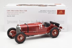Mercedes SSK #14 Zatuszek Argentinian Autumn Race 1931 CMC 1:18 M-207 Métal — image 6 sur 6