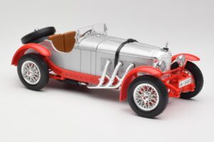Mercedes SSK Argent & Rouge Bburago 1:18 3009-M2 Métal — image 4 sur 6