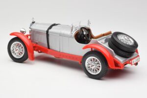 Mercedes SSK Argent & Rouge Bburago 1:18 3009-M2 Métal — image 5 sur 6