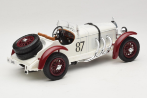 Mercedes SSKL #87 R. Caracciola Blanc 1931 Bburago 1:18 3002-P1 Métal — image 2 sur 6