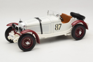 Mercedes SSKL #87 R. Caracciola Blanc 1931 Bburago 1:18 3002-P1 Métal