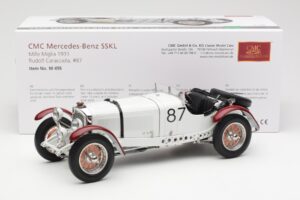 Mercedes SSKL R. Caracciola / W. Sebastian Mille Miglia Winner 1931 CMC 1:18 M-055 Métal — image 6 sur 6
