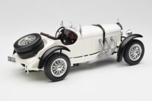 Mercedes SSKL Blanc Bburago 1:18 3002 Métal — image 3 sur 8