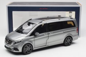 Mercedes V-Class W447 AMG Line Gris Métallique Norev 1:18 183488 Métal — image 9 sur 9