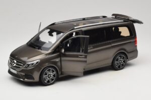 Mercedes V-Class W447 AMG Line Indium Grey Norev 1:18 183873 Métal — image 2 sur 8
