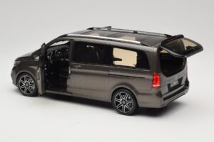 Mercedes V-Class W447 AMG Line Indium Grey Norev 1:18 183873 Métal — image 5 sur 8