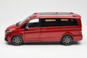 Mercedes V-Class W447 Designo Hyacinth Rouge Métallisé Norev 1:18 B66004166 Métal — image 3 sur 7