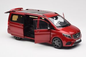 Mercedes V-Class W447 Designo Hyacinth Rouge Métallisé Norev 1:18 B66004166 Métal — image 4 sur 7