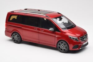 Mercedes V-Class W447 Designo Hyacinth Rouge Métallisé Norev 1:18 B66004166 Métal — image 5 sur 7