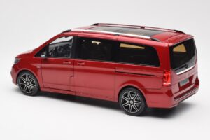 Mercedes V-Class W447 Designo Hyacinth Rouge Métallisé Norev 1:18 B66004166 Métal — image 6 sur 7