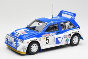 MG Metro 6R4 #5 T. Pond / R. Arthur Rally Monte Carlo 1986 Sun Star 1:18 5537 Métal