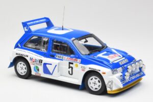 MG Metro 6R4 #5 T. Pond / R. Arthur Rally Monte Carlo 1986 Sun Star 1:18 5537 Métal — image 6 sur 8