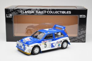 MG Metro 6R4 #5 T. Pond / R. Arthur Rally Monte Carlo 1986 Sun Star 1:18 5537 Métal — image 8 sur 8
