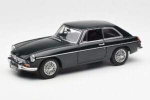 MGB GT Mk2 Coupe Racing Vert AUTOart 1:18 76602 Métal