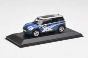 Mini Clubman R55 Cooper S Blue Metallic Onitsuka Tiger Minichamps 1:43 403138676 Métal — image 2 sur 4