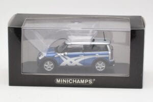 Mini Clubman R55 Cooper S Blue Metallic Onitsuka Tiger Minichamps 1:43 403138676 Métal — image 4 sur 4