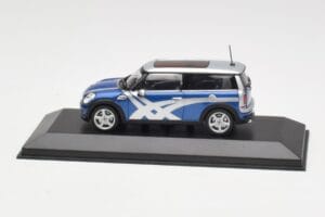 Mini Clubman R55 Cooper S Blue Metallic Onitsuka Tiger Minichamps 1:43 403138676 Métal