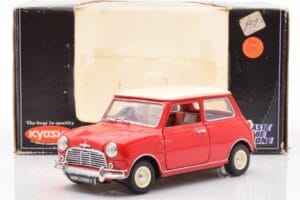 Mini Cooper 1275 S Rouge Kyosho 1:18 8840 Métal — image 8 sur 8