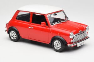 Mini Cooper Rouge Bburago 1:18 3379 Métal — image 6 sur 8