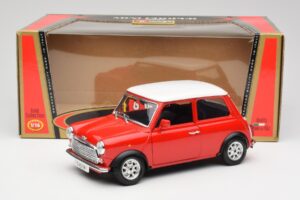Mini Cooper Rouge Bburago 1:18 3379 Métal — image 8 sur 8