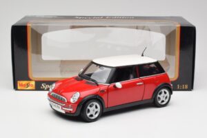 Mini Cooper R50 Rouge Maisto 1:18 31619 Métal — image 2 sur 8