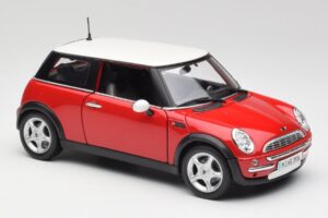 Mini Cooper R50 Rouge Maisto 1:18 31619 Métal — image 6 sur 8