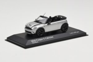 Mini Cooper S R57 Cabriolet Argent Minichamps 1:43 431138830 Métal — image 2 sur 6