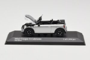 Mini Cooper S R57 Cabriolet Argent Minichamps 1:43 431138830 Métal — image 5 sur 6