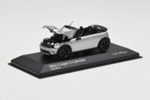 Mini Cooper S R57 Cabriolet Argent Minichamps 1:43 431138830 Métal — image 6 sur 6